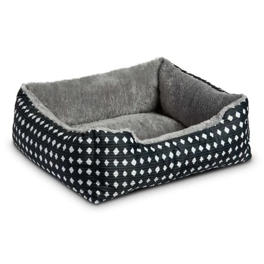 Small Dog or Cat Bed, Black 19